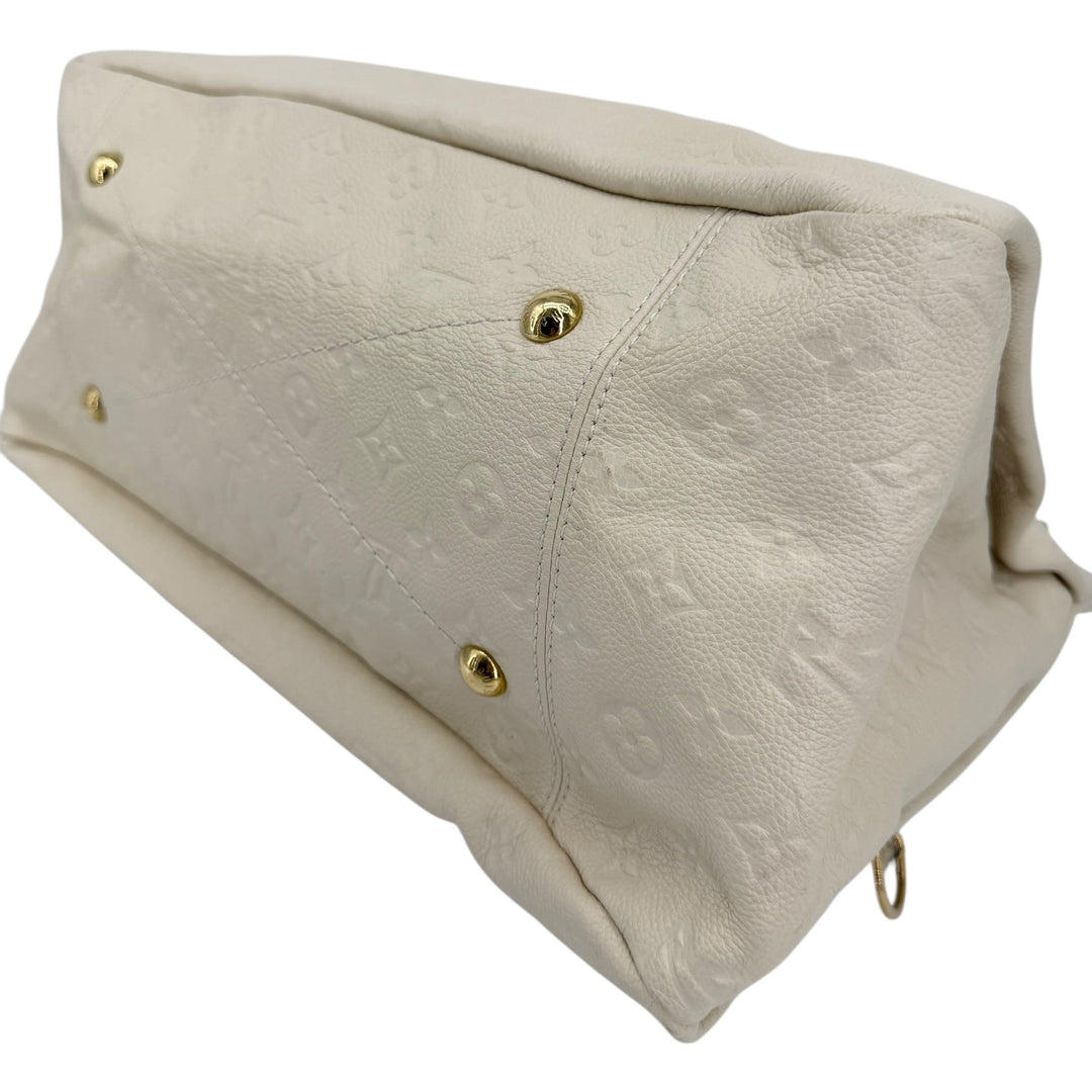 Louis Vuitton Artsy MM Monogram Empreinte Neutral | LuxLoveLouis