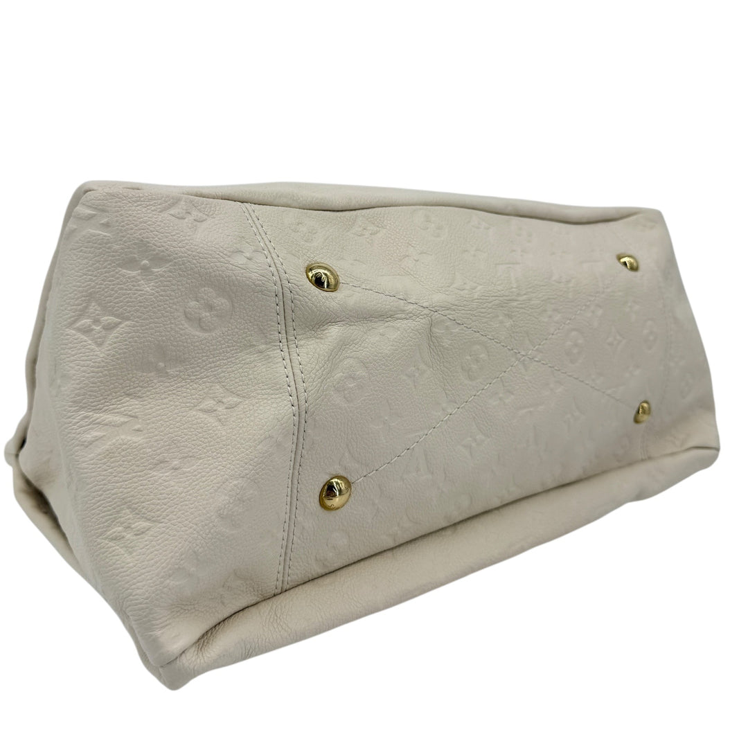 Louis Vuitton Artsy MM Monogram Empreinte Neutral | LuxLoveLouis