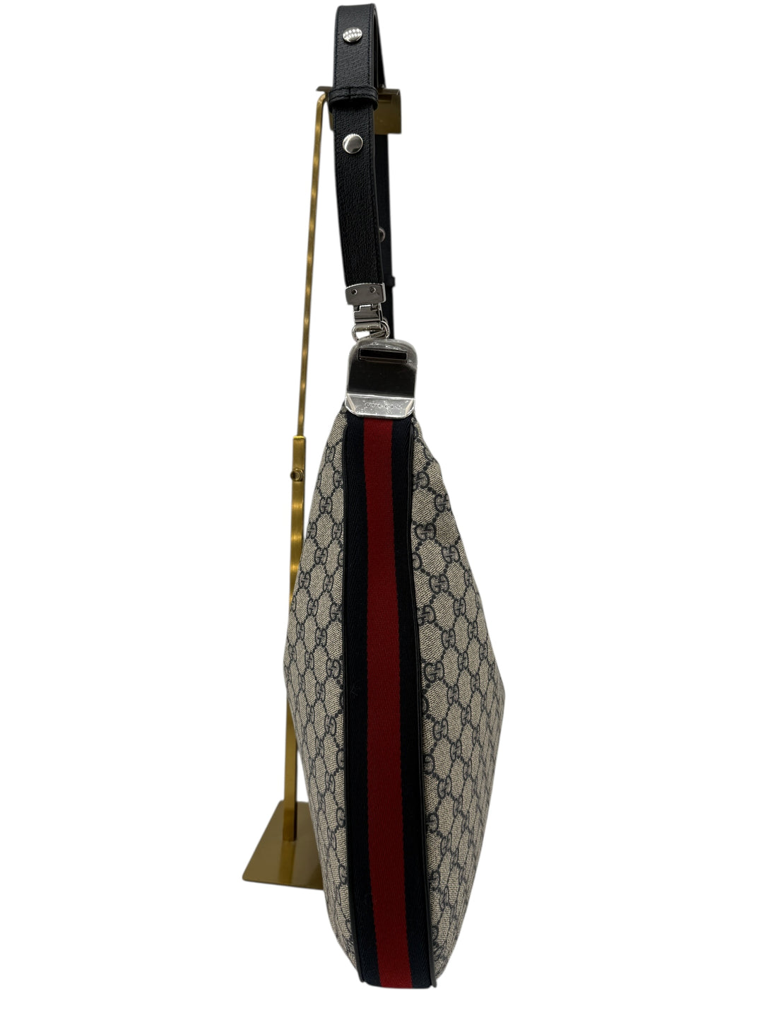 Gucci GG Supreme Web Large Attaché Shoulder Bag | LuxLoveLouis