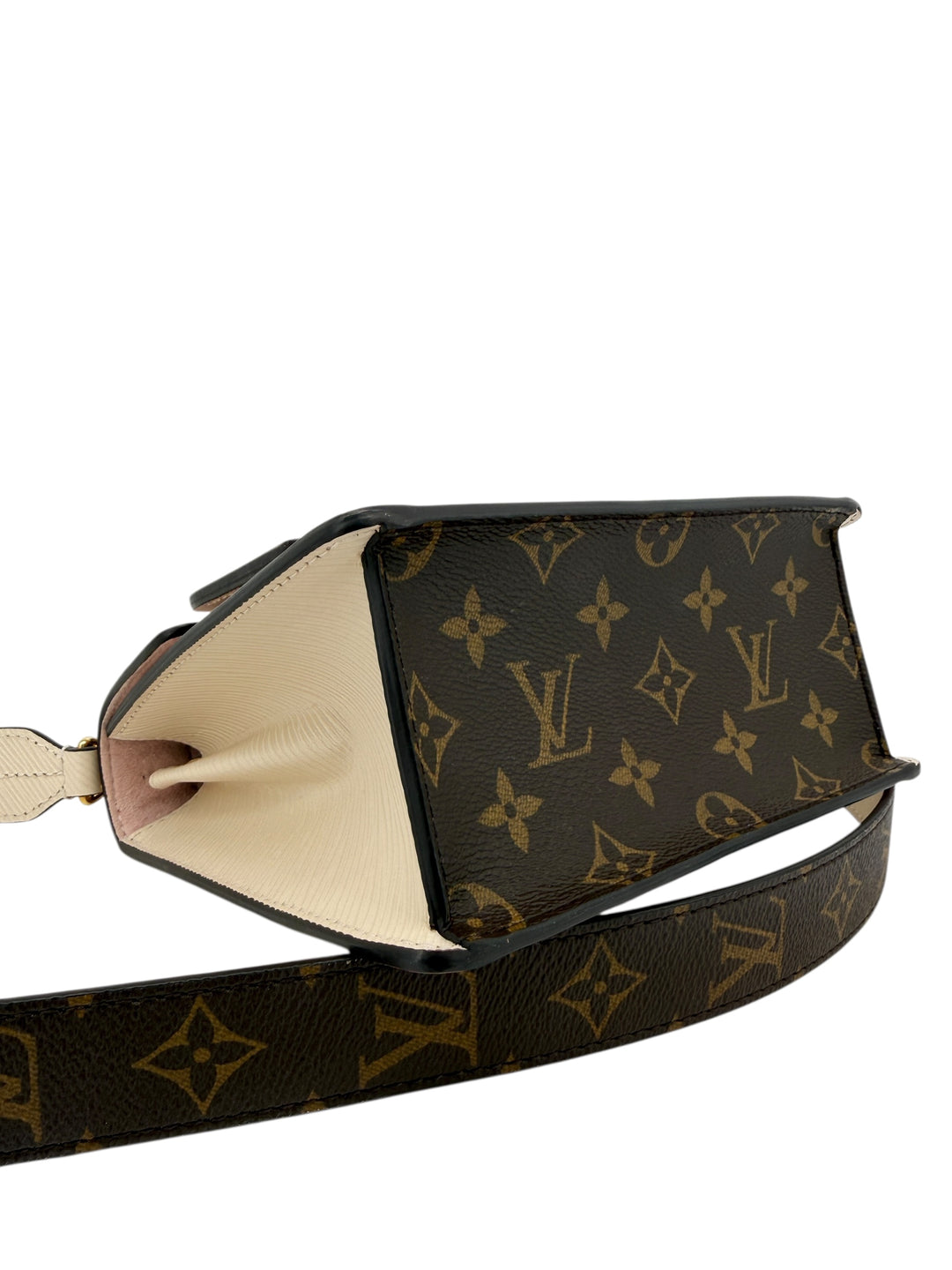 Louis Vuitton Vernis Spring Street Rose Ballerine Shoulder Bag