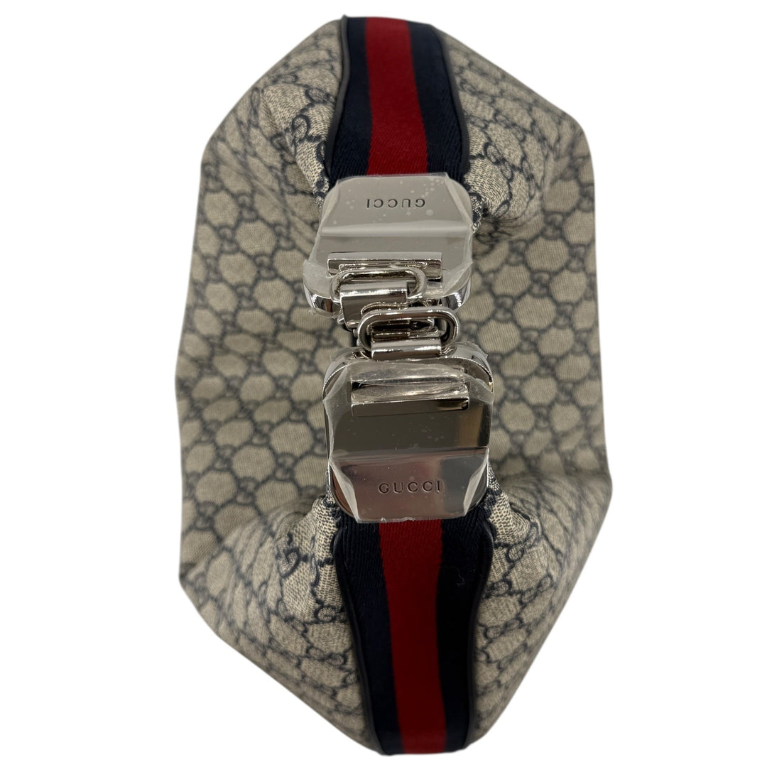 Gucci GG Supreme Web Large Attaché Shoulder Bag | LuxLoveLouis