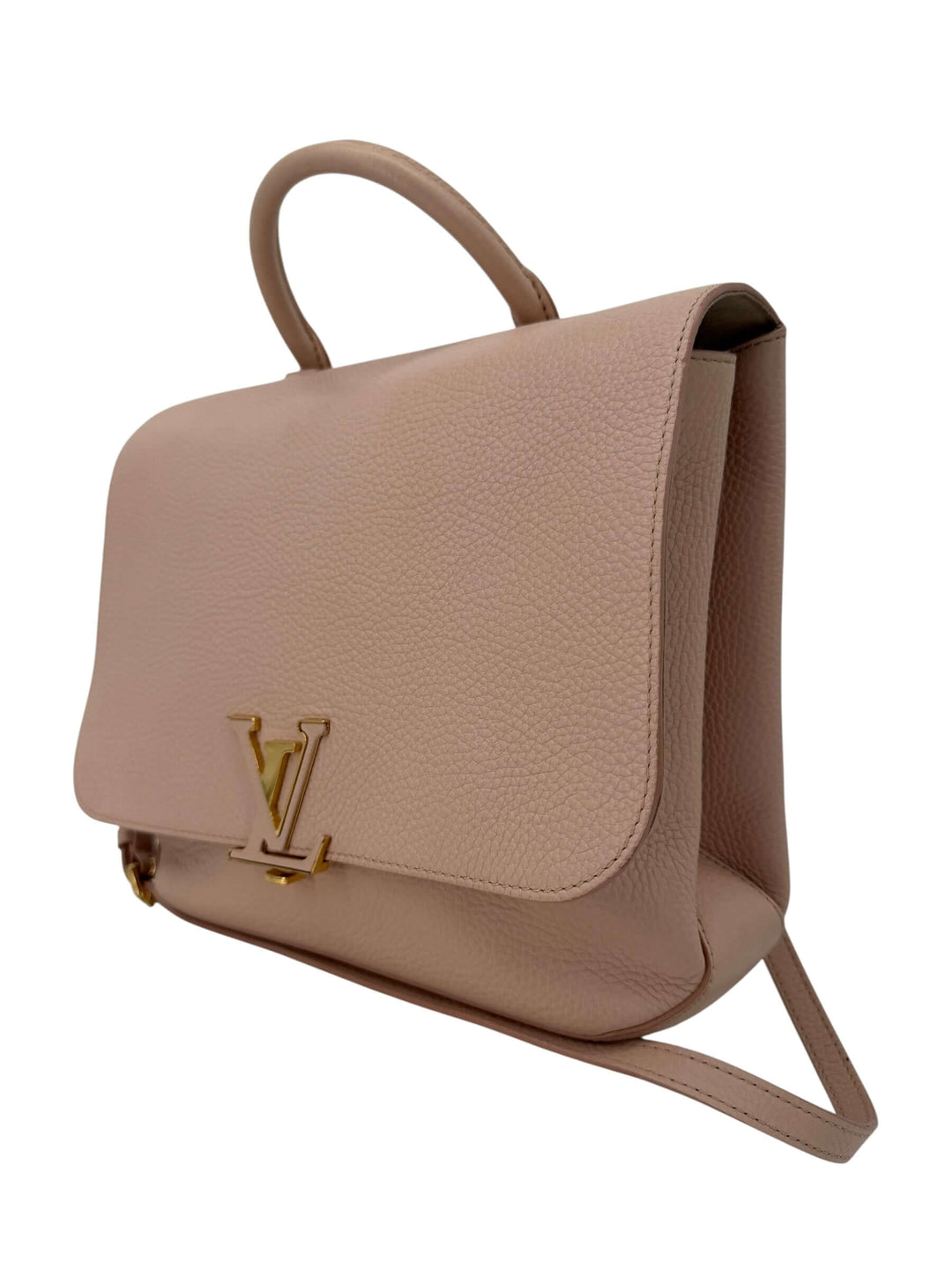 Louis Vuitton Taurillon Volta Magnolia Pink | Authentic | LuxLoveLouis handbag featuring supple Taurillon leather and elegant design.