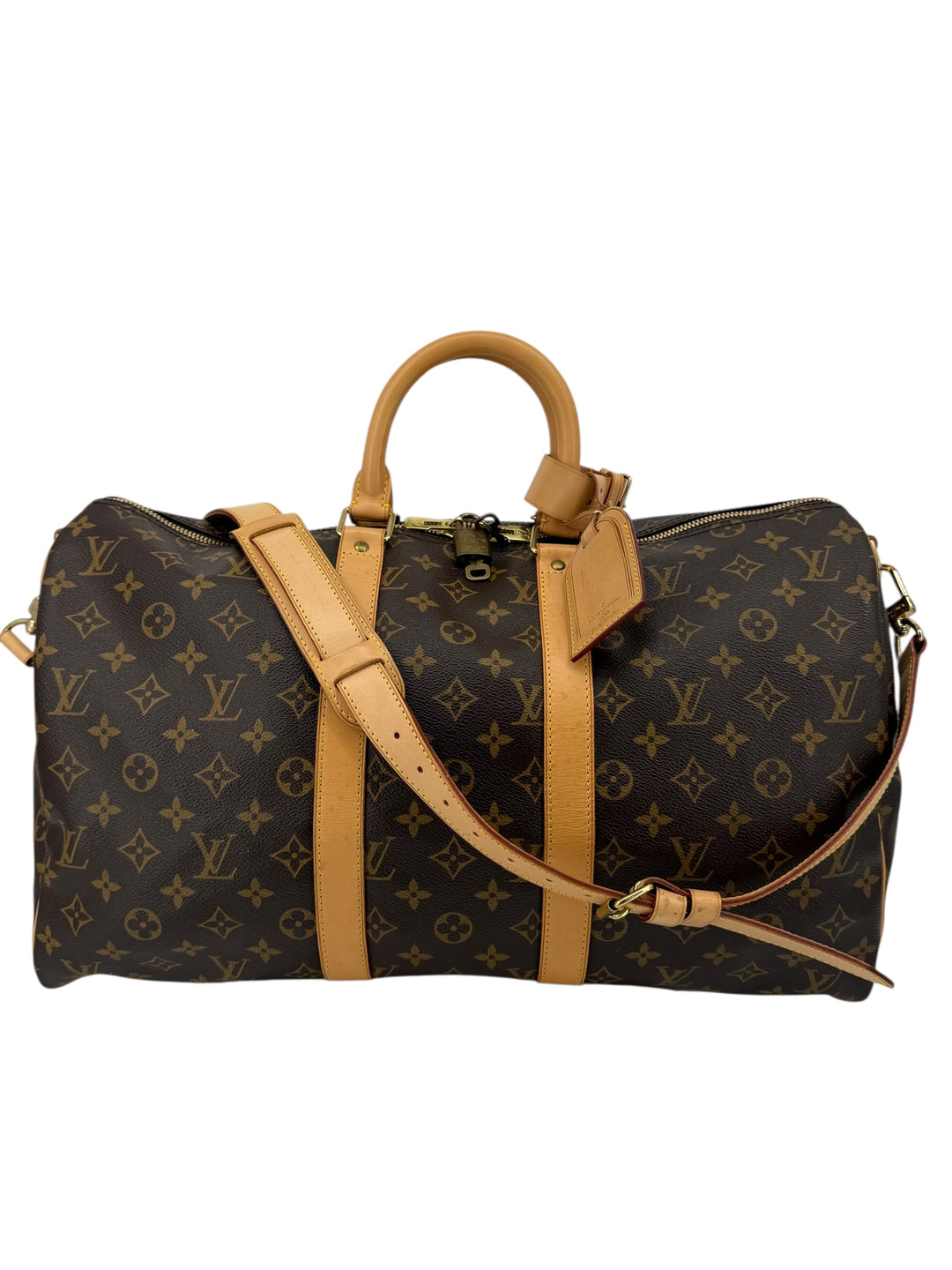 Louis Vuitton Keepall Bandoulière 45 Monogram Travel Bag | LuxLoveLouis