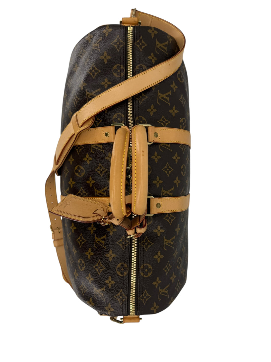 Louis Vuitton Keepall Bandoulière 45 Monogram Travel Bag | LuxLoveLouis