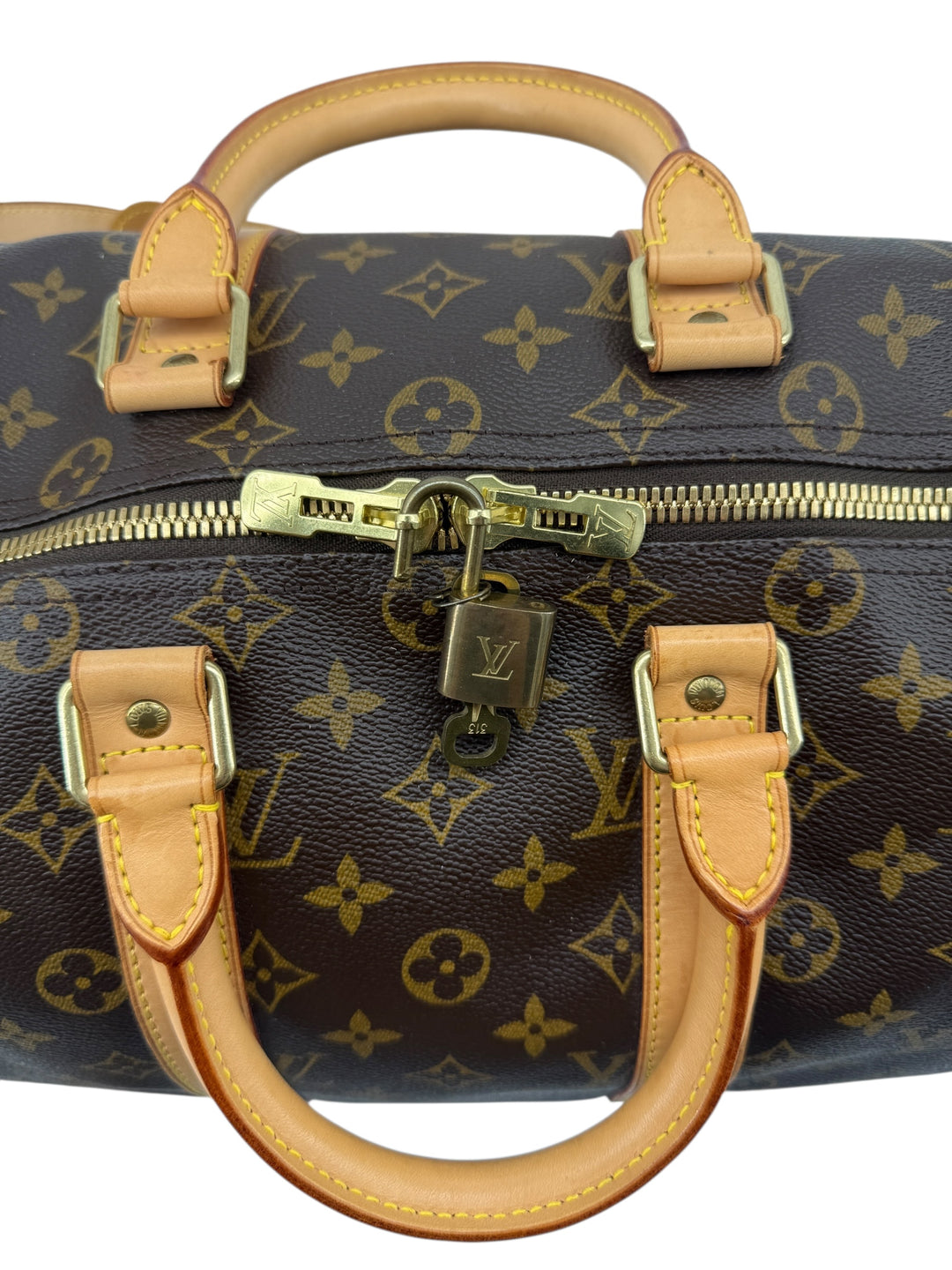 Louis Vuitton Keepall Bandoulière 45 Monogram Travel Bag | LuxLoveLouis