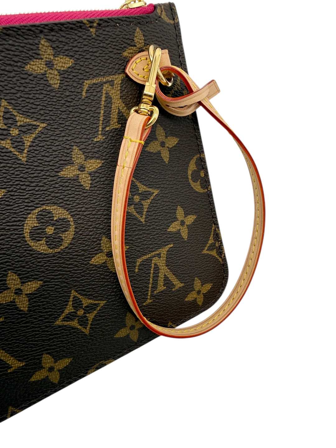 Louis Vuitton Monogram Neverfull Pochette Pivoine