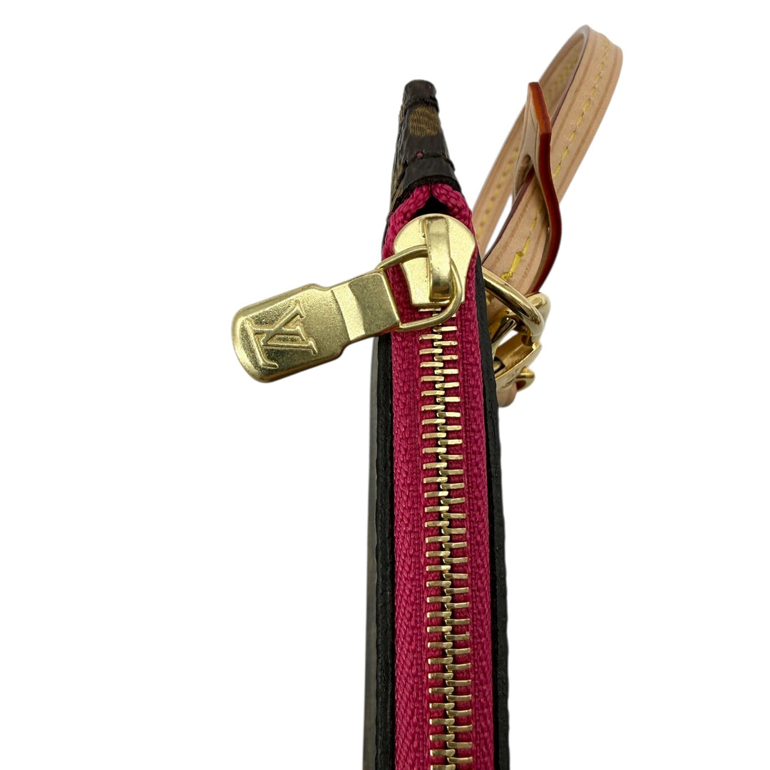 Louis Vuitton Monogram Neverfull Pochette Pivoine