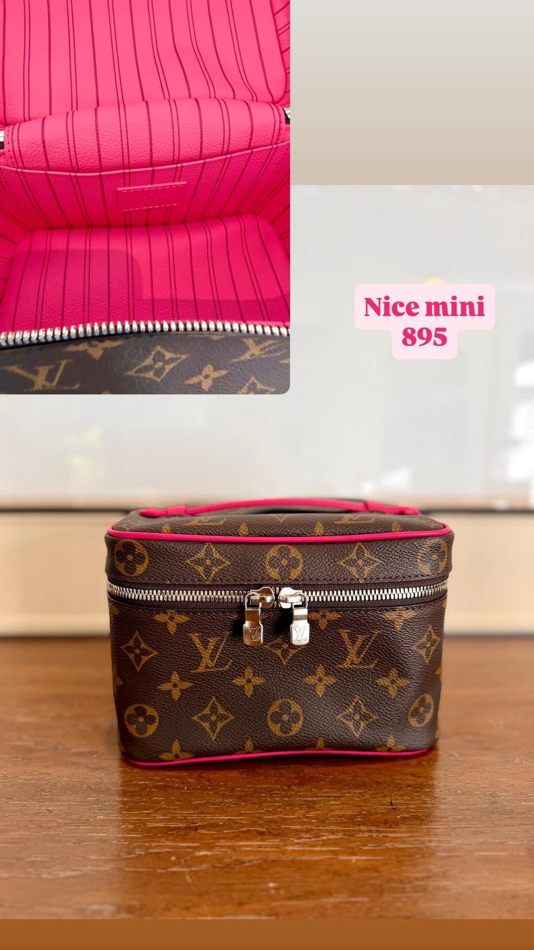 LV nice mono pink