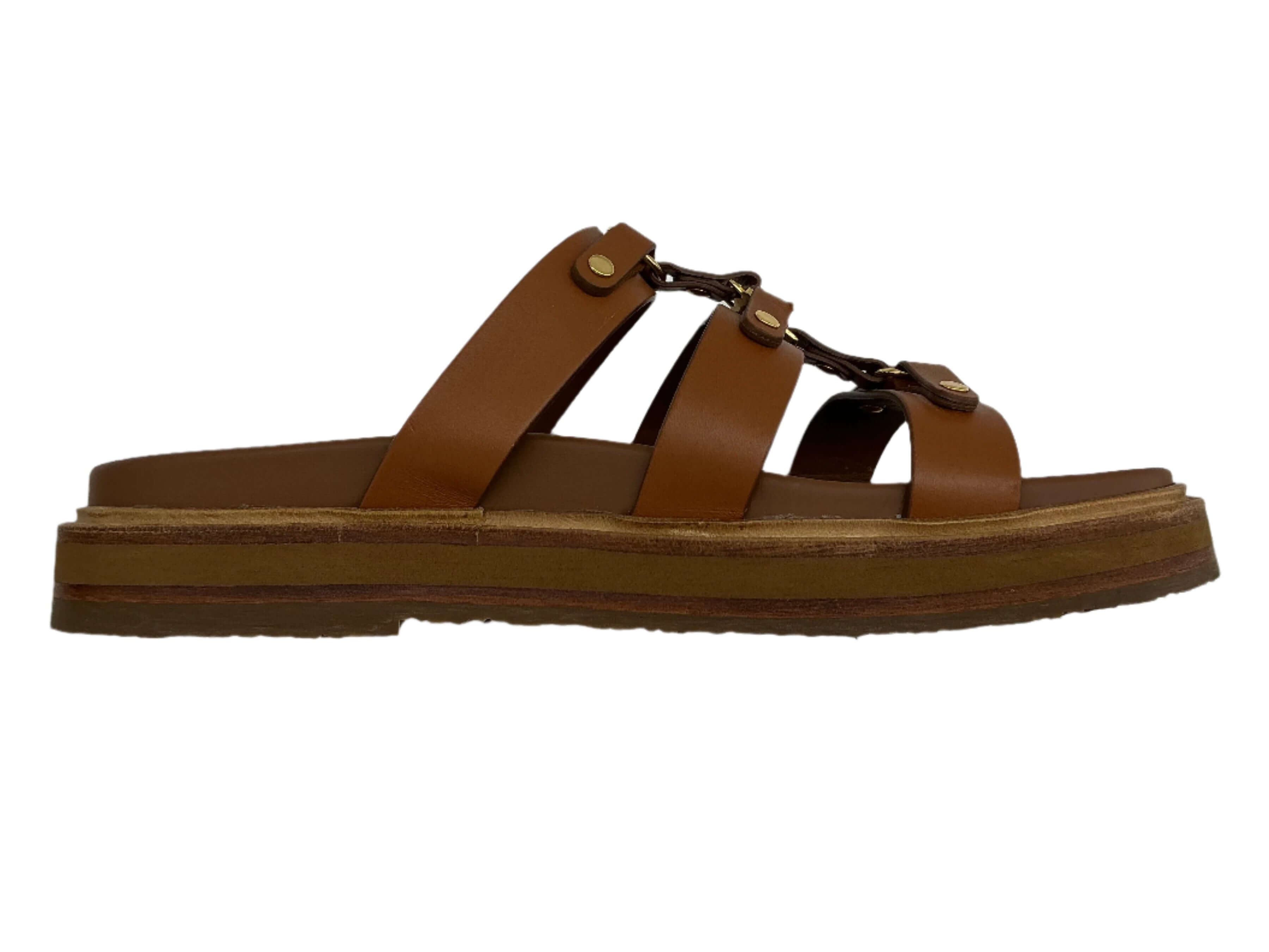 Celine Tippi Slide Sandals - Luxury Calfskin Footwear