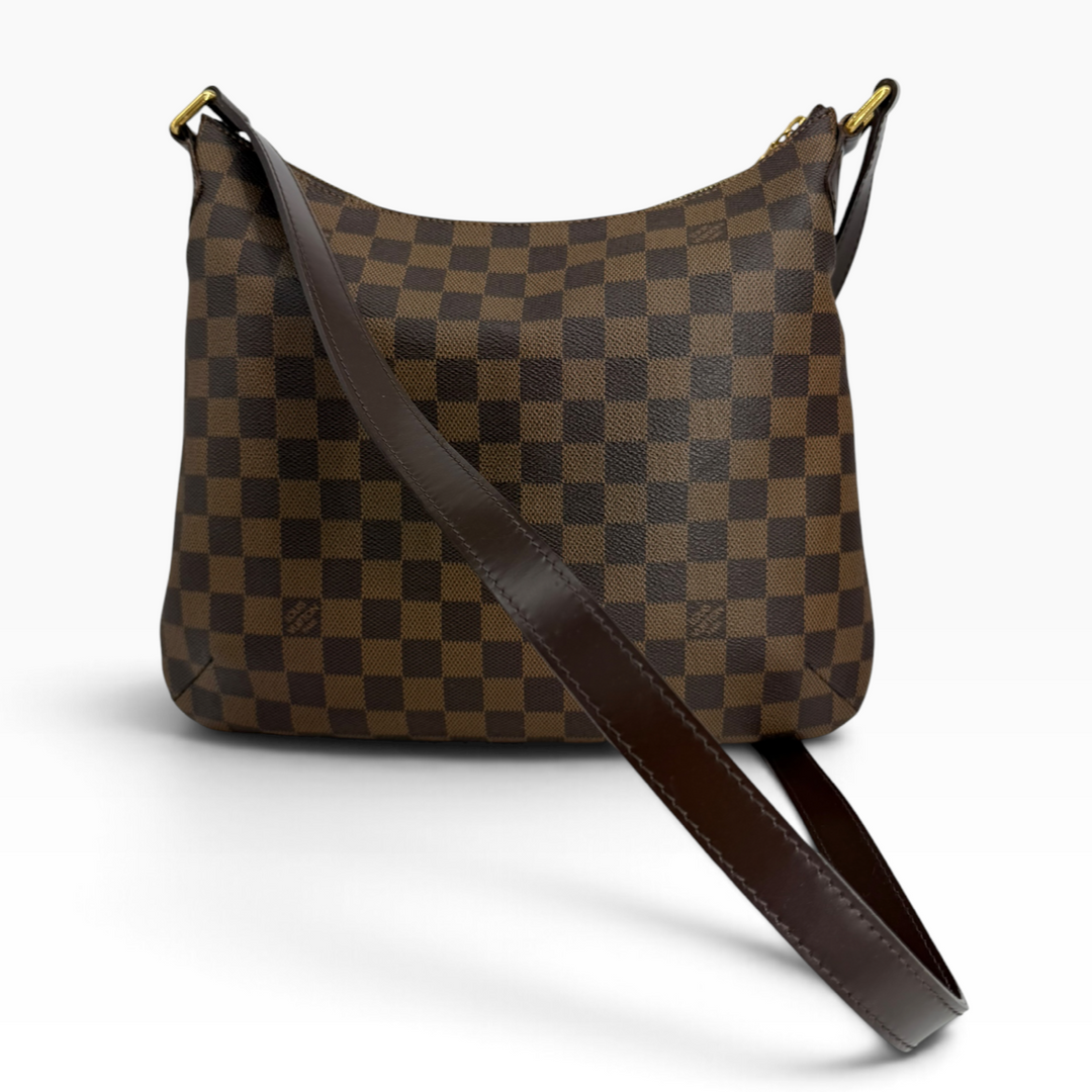 Louis Vuitton Bloomsbury PM Damier Ebene bag rear view