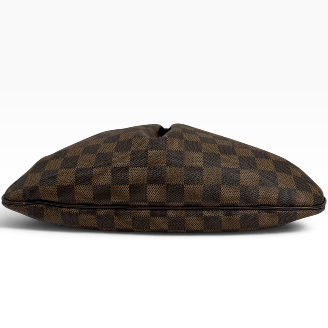 Louis Vuitton Bloomsbury PM Damier Ebene bag bottom view