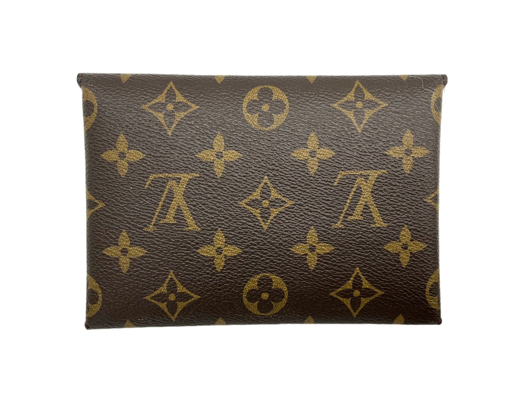 Louis Vuitton Medium Kirigami Pochette Insert in monogram canvas with gold-tone accents.