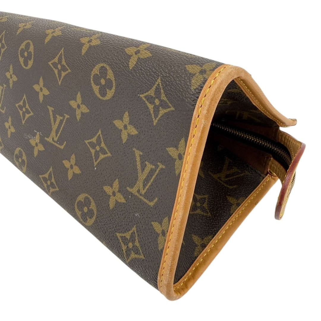 Louis Vuitton Monogram Popincourt Top Handle Handbag stylish design with iconic Monogram pattern and vachetta leather trim.