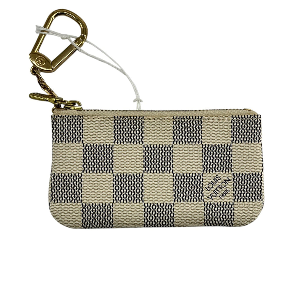 Louis Vuitton Damier Azur Key Pouch reverse exterior