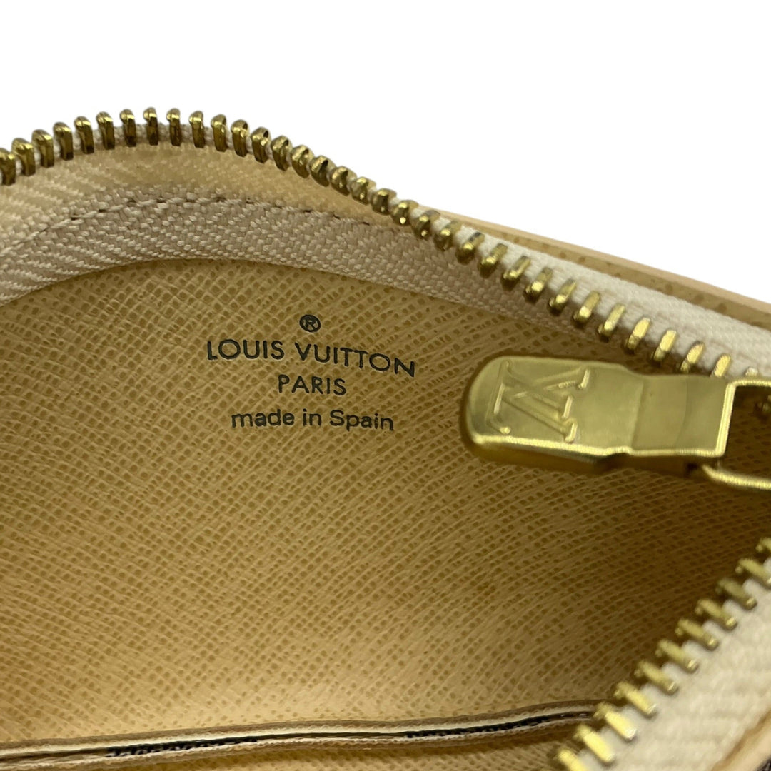Louis Vuitton Damier Azur Key Pouch cowhide interior made in Spain