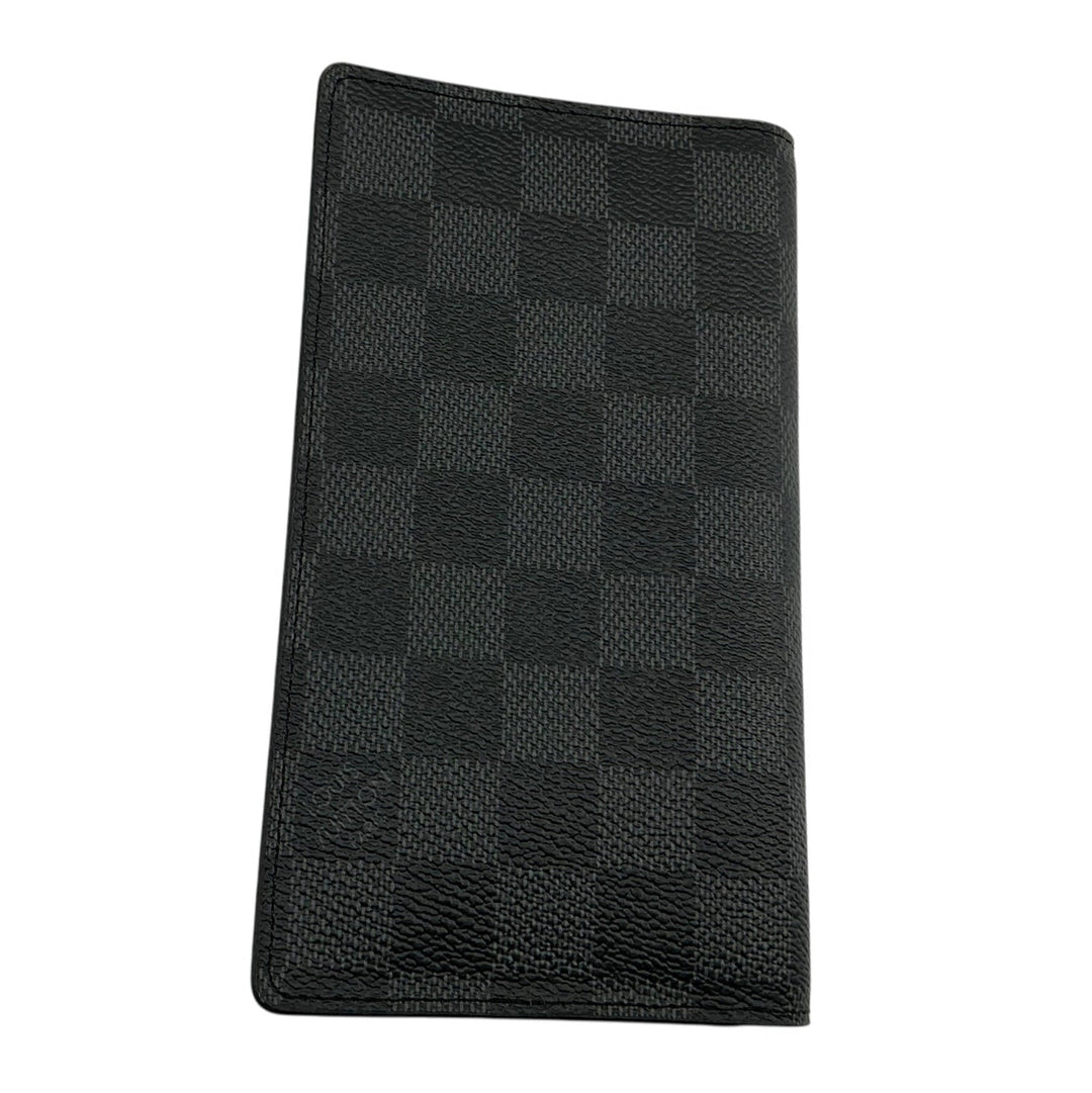 Louis Vuitton Pocket Agenda Cover Damier Graphite coated canvas exterior detail