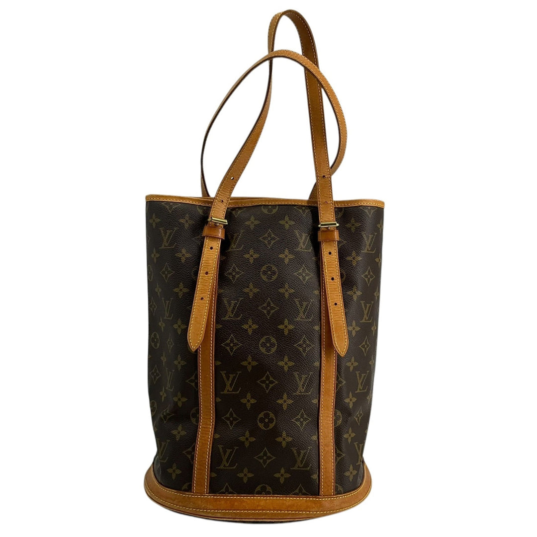 Louis Vuitton Monogram Bucket Bag front exterior