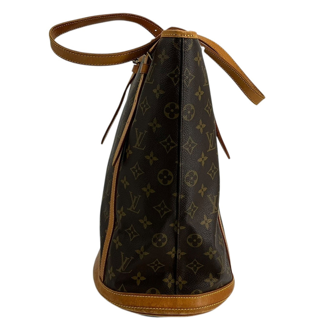 Opposite side profile of Louis Vuitton Monogram Bucket Bag